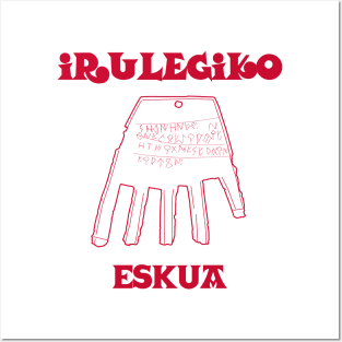 ✅ HAND OF IRULEGI-KO ESKUA Posters and Art